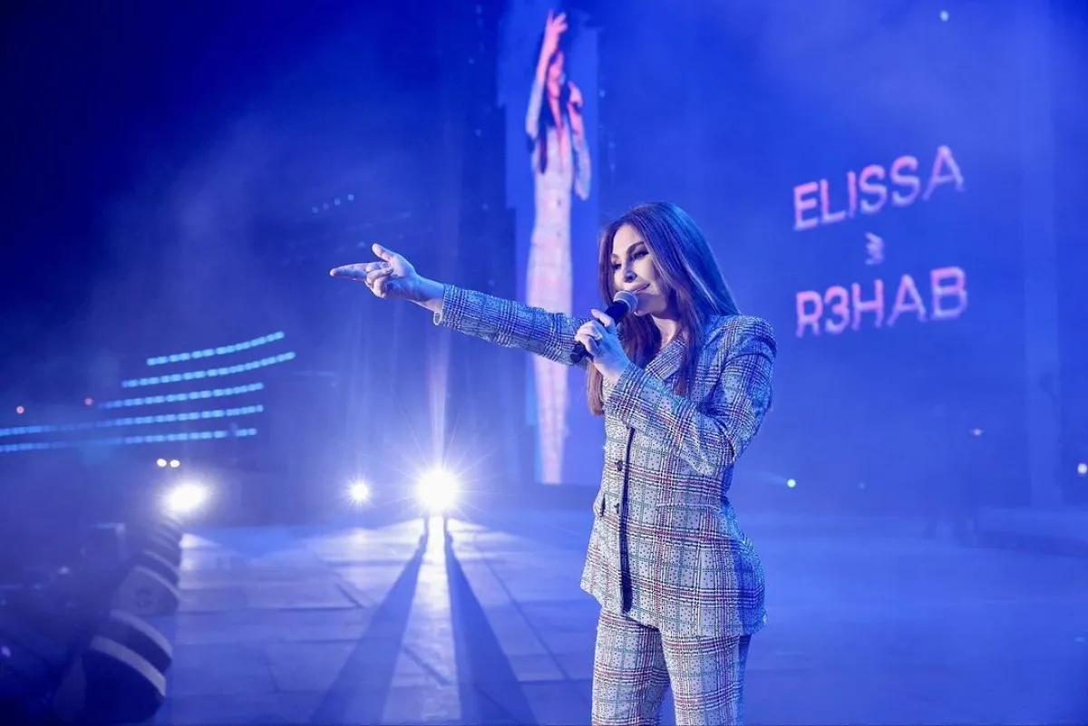 إليسا من الحفل - الصورة من حسابها على انستغرام