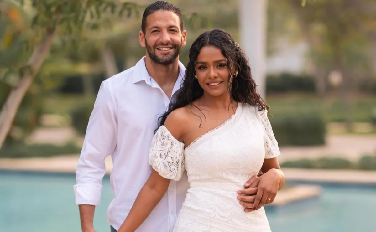 أسماء ابو اليزيد ومحمد الخطيب - الصورة من حسابها على انستغرام