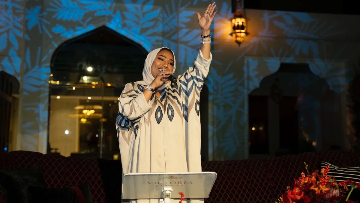 موضي الشمراني في حفل يوم ميلاد أميرة محمد -الصورة من الفنانة