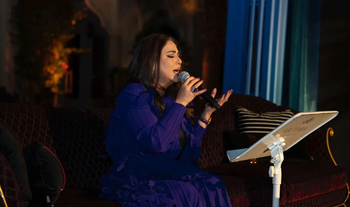 نوال الكويتية في حفل ميلاد أميرة محمد -الصورة من الفنانة