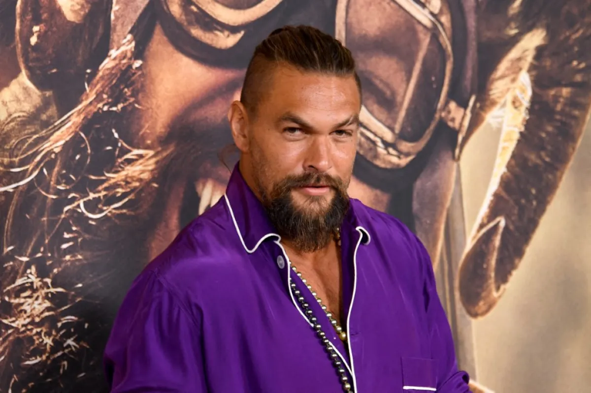Jason Momoa جيسون موموا  (مصدر الصورة: Jon Kopaloff / GETTY IMAGES NORTH AMERICA / Getty Images via AFP)