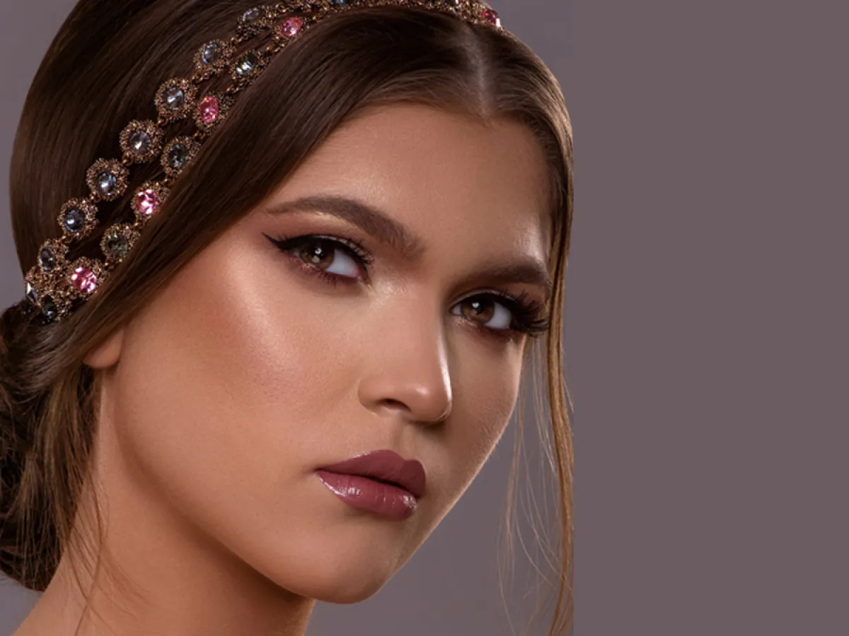 خاص سيدتي  مكياج  وشعر  - زينة ابراهيم  تصوير Direct studio