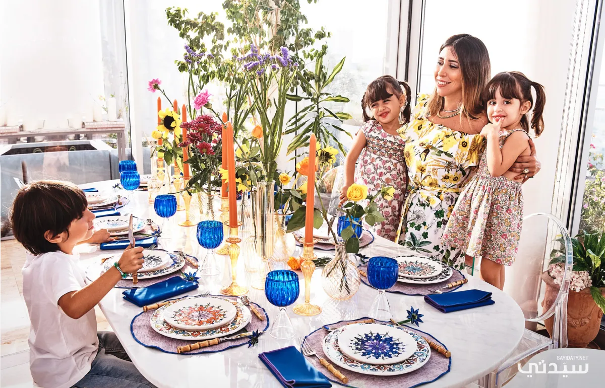 خبيرة تنسيق الطاولات اللبنانية ليا صفير