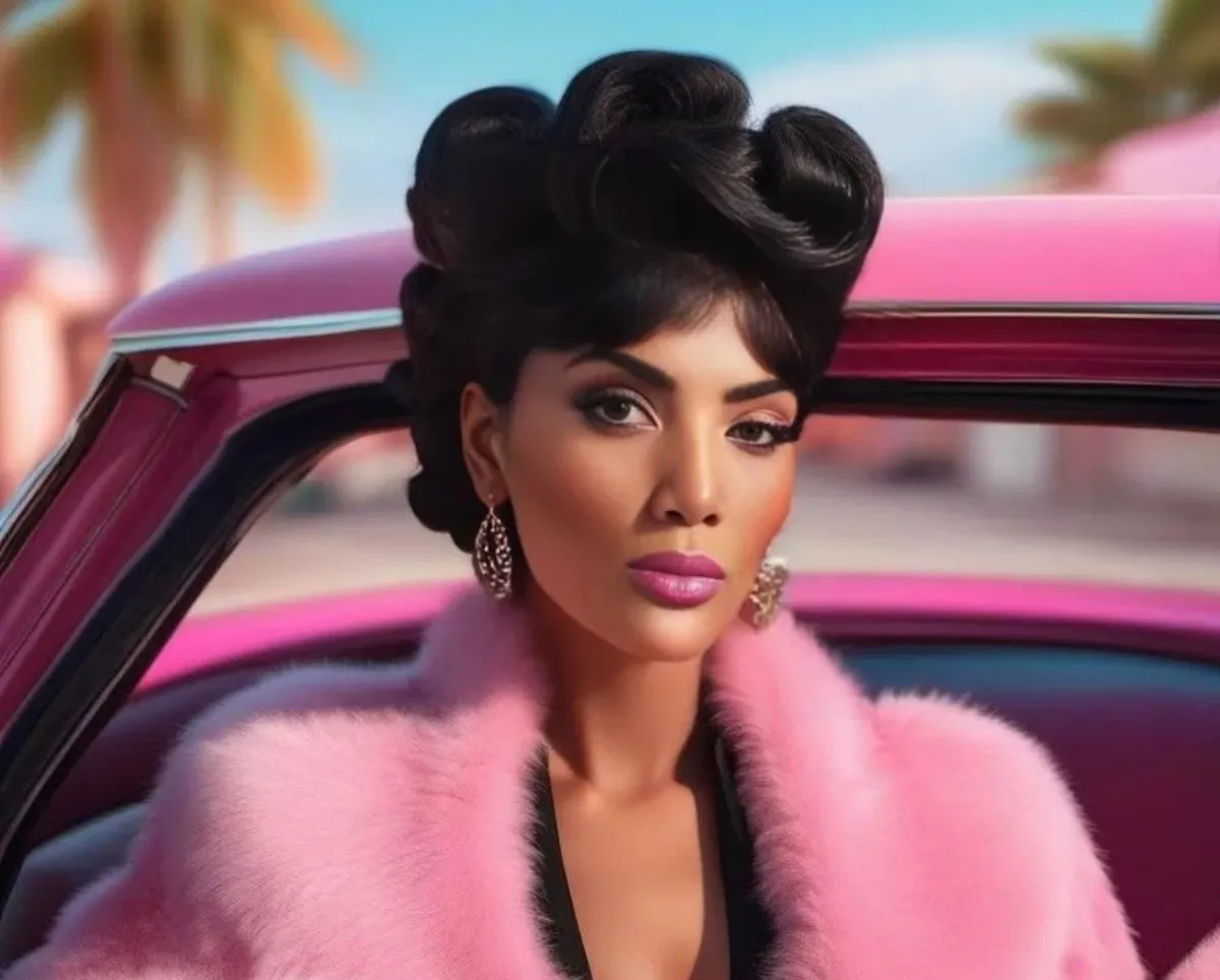 الصورة من حساب حورية فرغلي على انستغرام