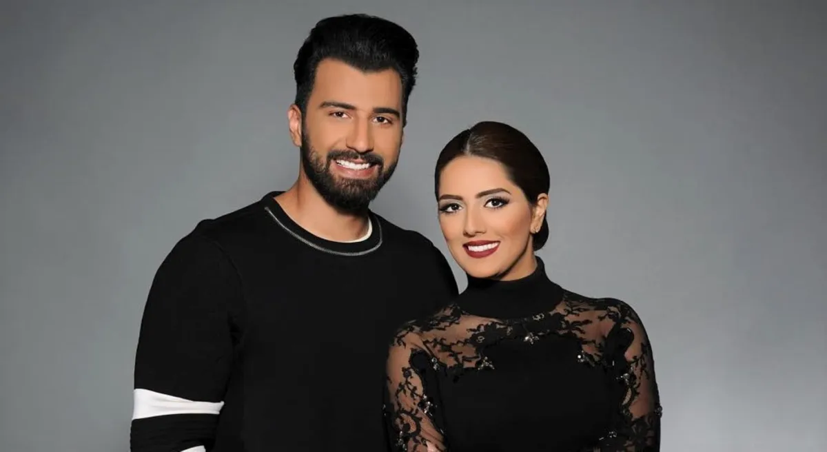 فؤاد علي وهيا عبد السلام -الصورة من حسابه  على الانستغرام