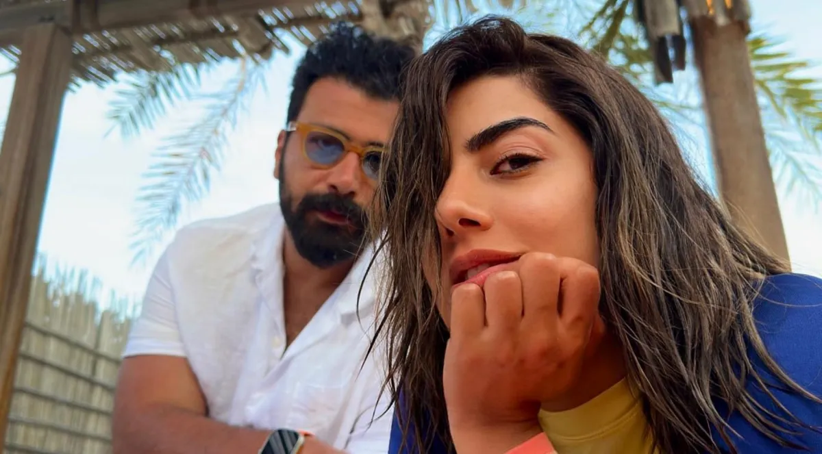 فؤاد علي وهيا عبد السلام -الصورة من حسابه على الانستغرام