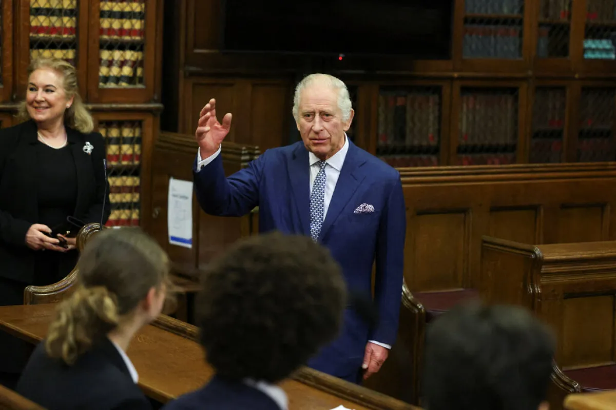 الملك تشارلز King Charles (مصدر الصورة: HANNAH MCKAY / POOL / AFP)