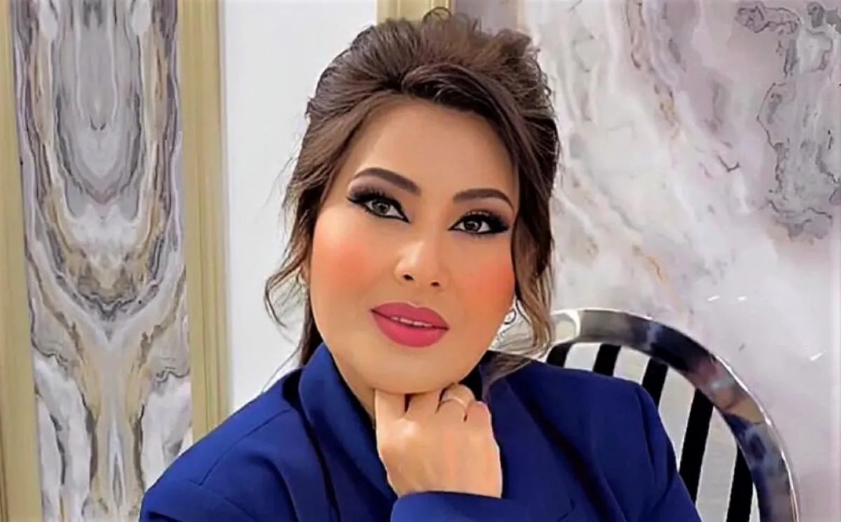 باسمة حمادة -الصورة من  حسابها على الانستغرام