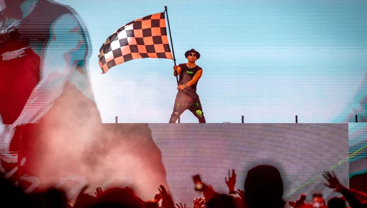 الـ Dj الالسترالي العالمي Timmy- الصورة من  المركز الإعلامي ل شركة بنش مارك