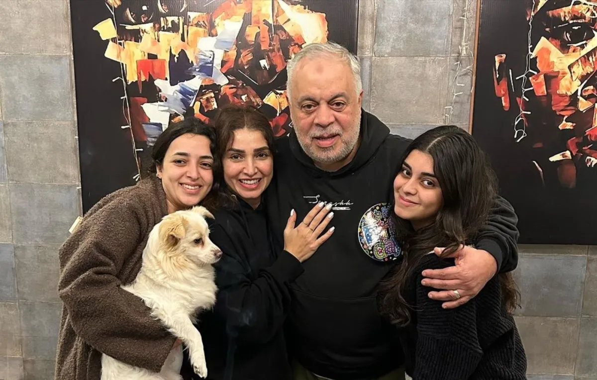 الصورة من حساب روجينا على انستغرام