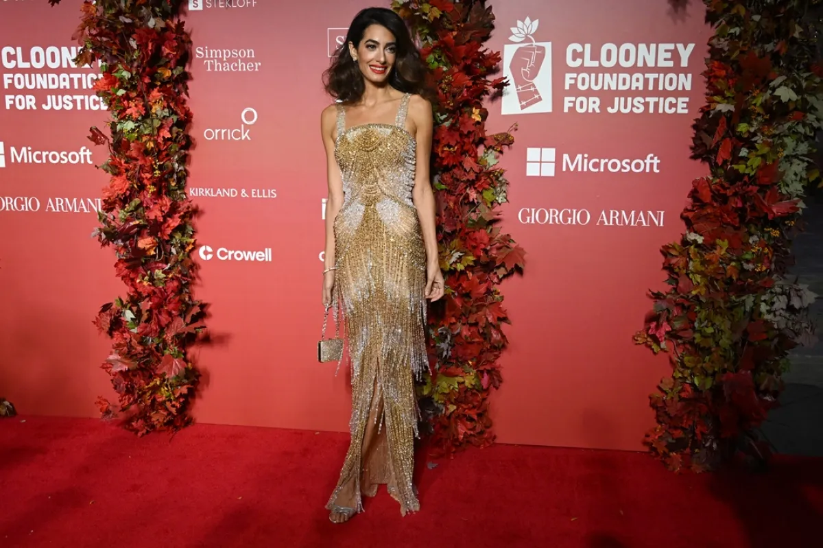 نيويورك 2022، أمل كلوني،Amal Alamuddin (مصدر الصورة :TIMOTHY A. CLARY / AFP) RELATED CONTENT)