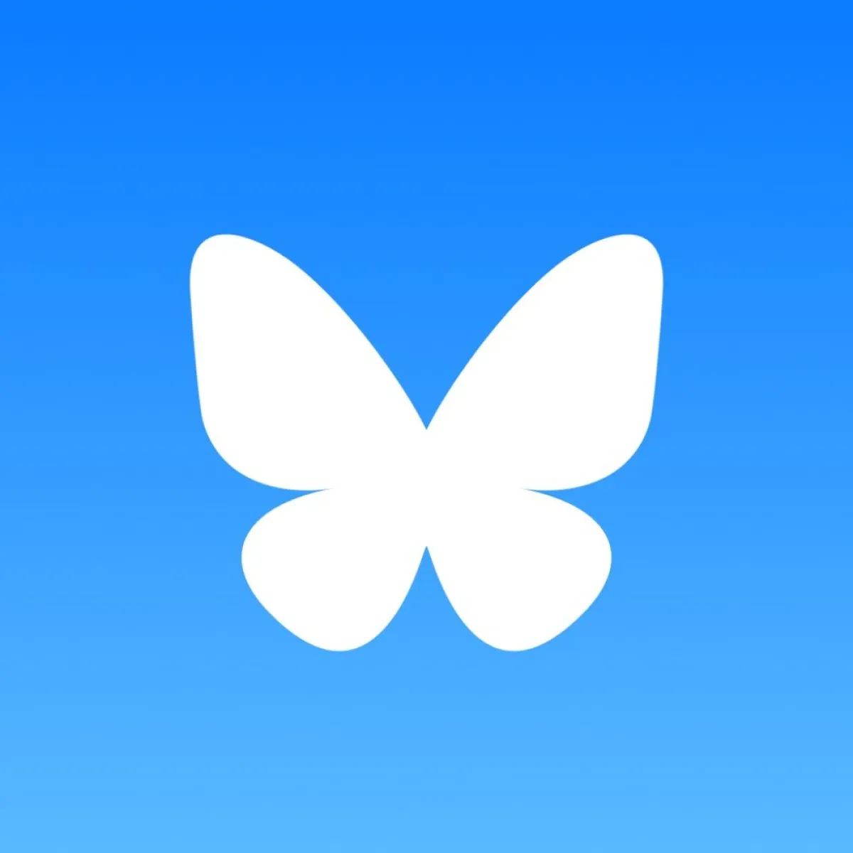 بلو سكاي تتحدى منصة "إكس" بعد الكشف عن شعارها الجديد - الصورة من bsky.app