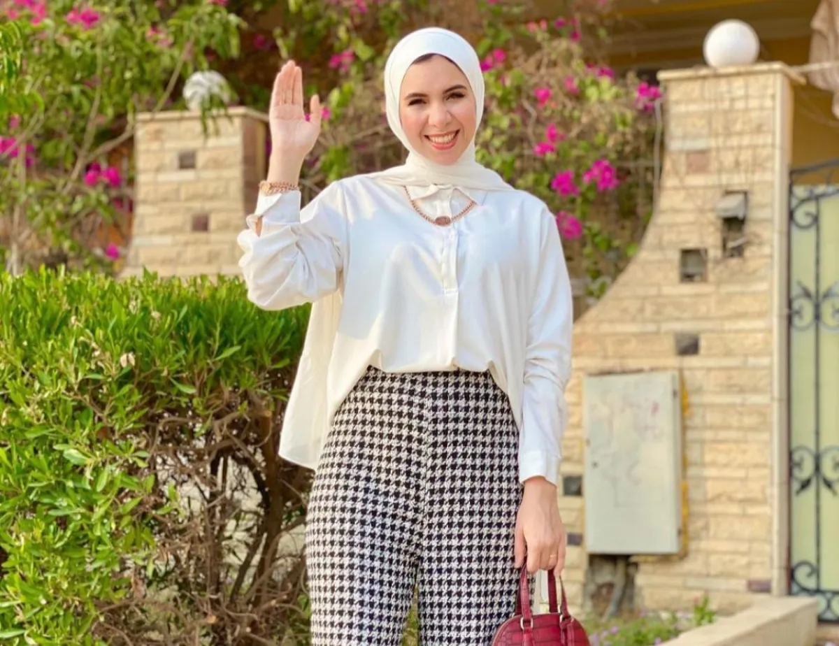 تنسيقات خريفية للمحجبات من أمل عبد الحميد