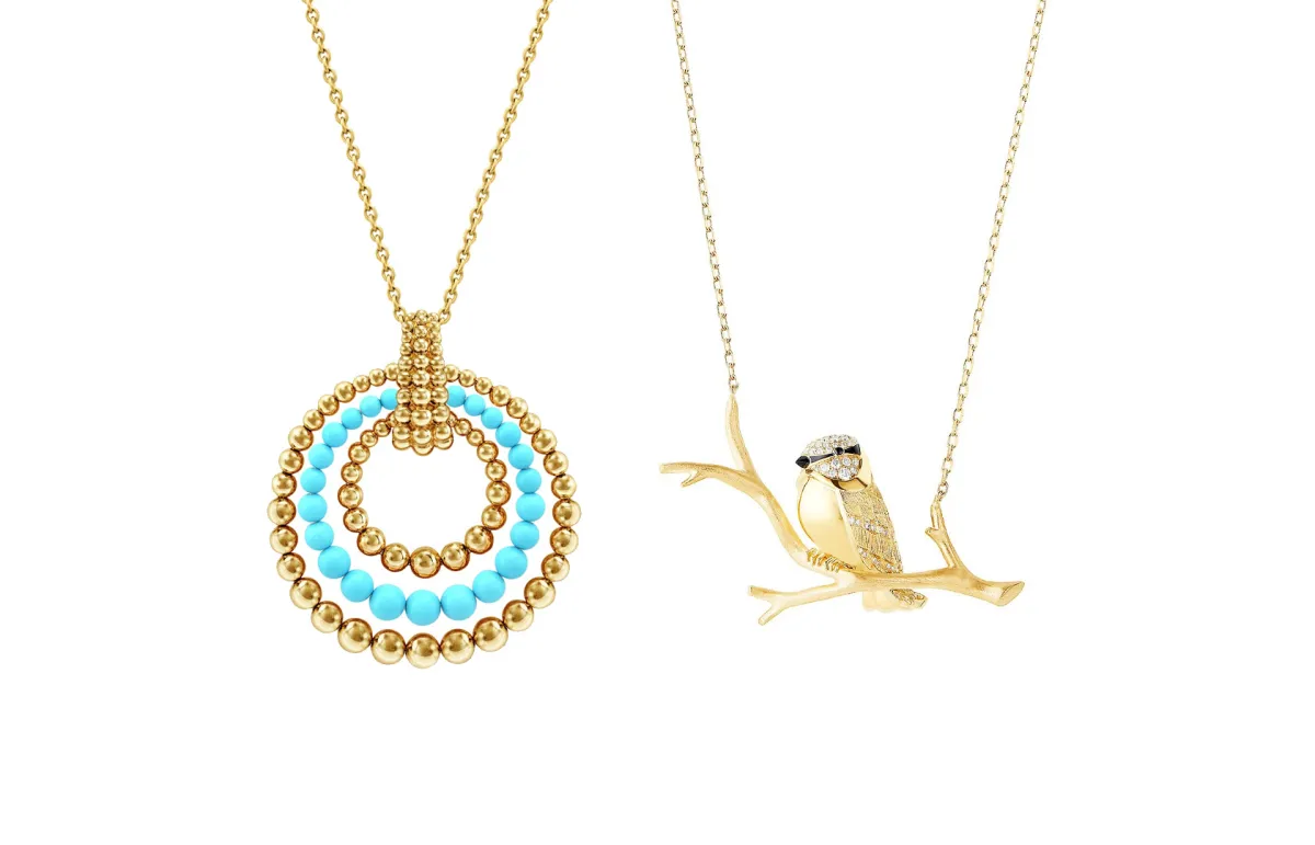تزيني بقلادات ذهب غير تقليدية لإطلالة عصرية جريئة في 2024