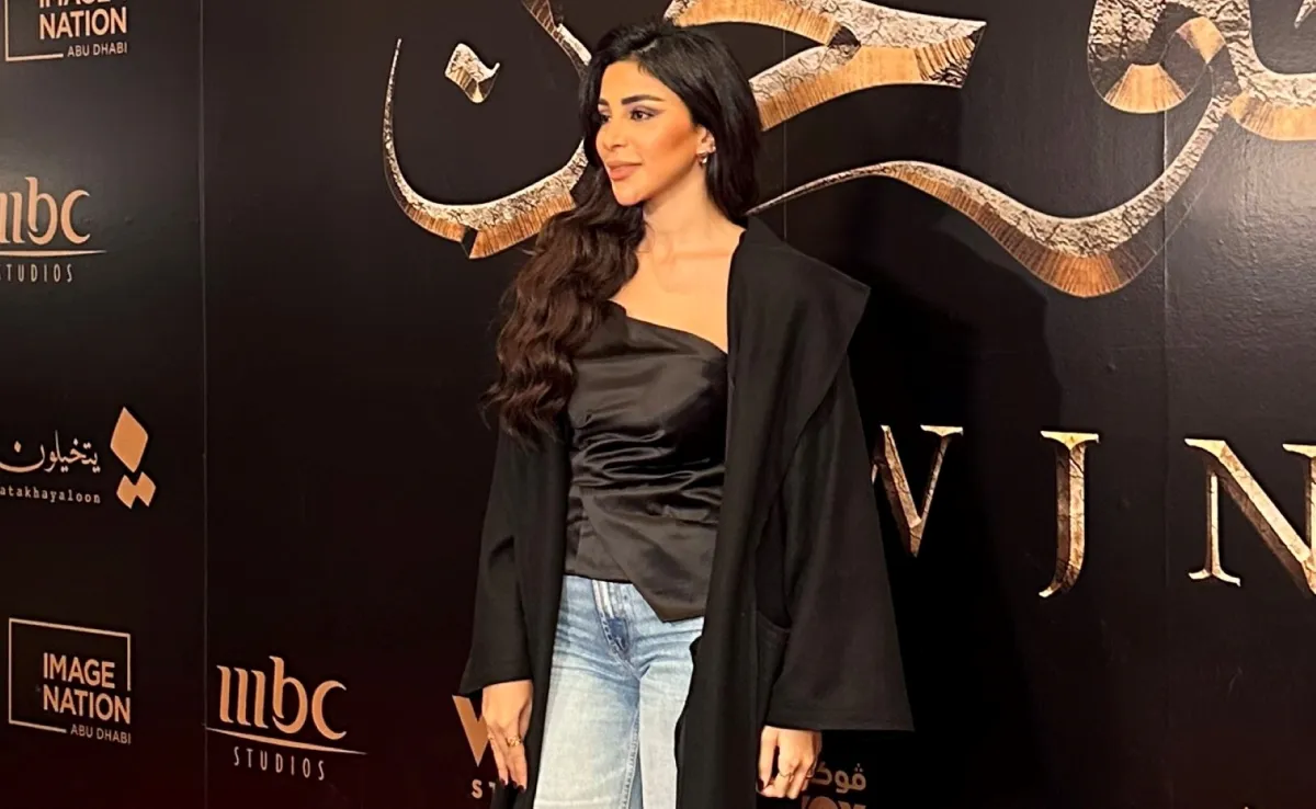 العنود سعود على السجادة الحمراء