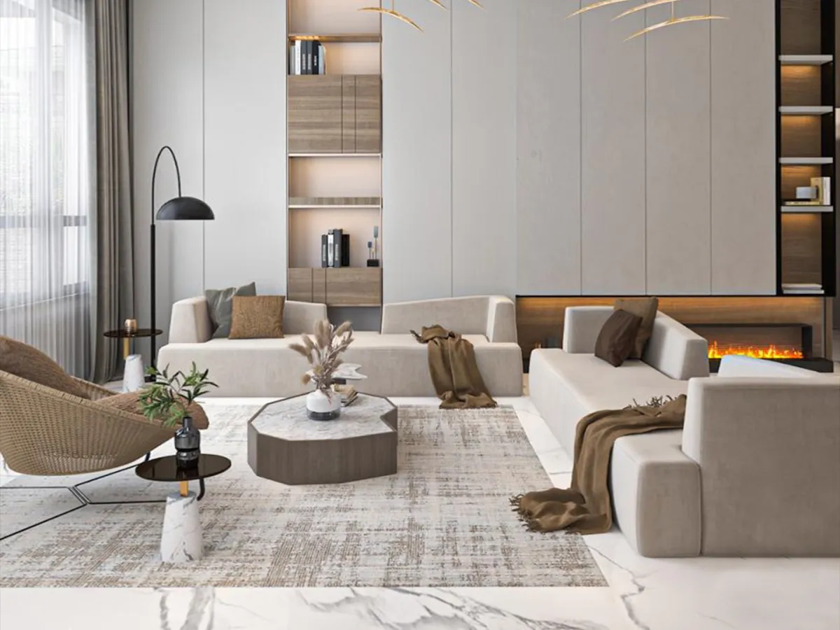 ديكورات شتوية في مجلس النساء