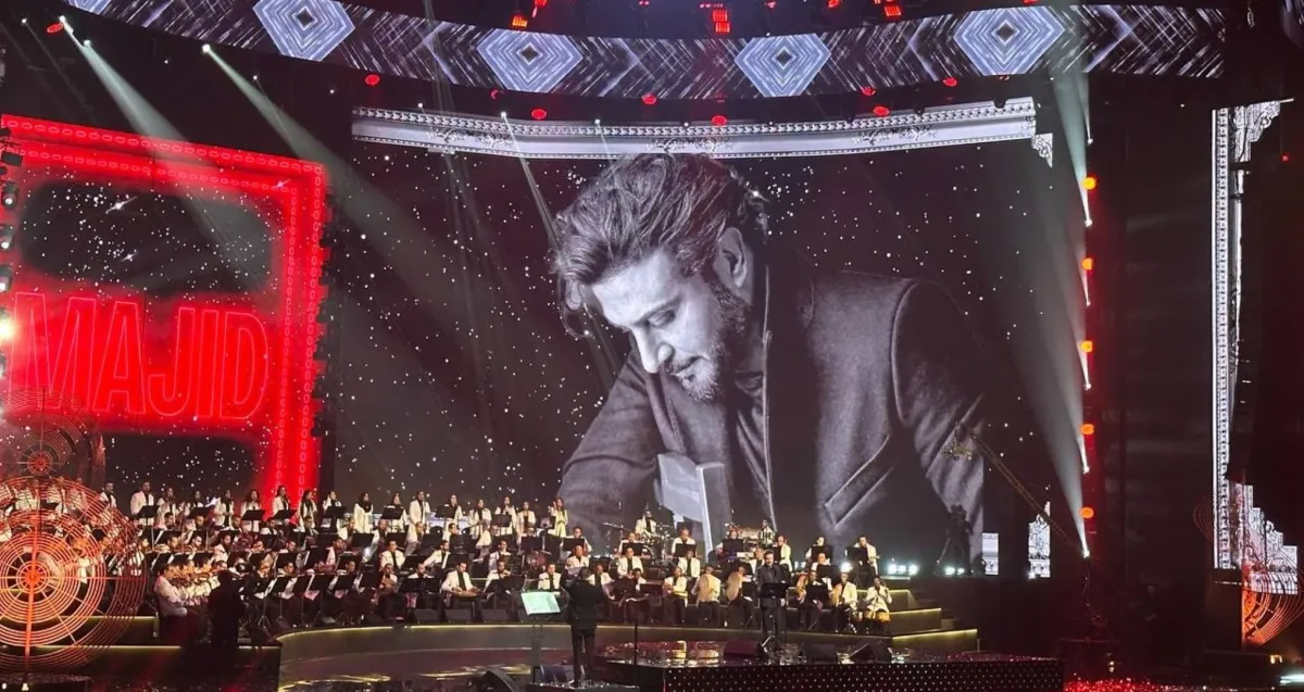 حفل "البرنس والعمالقة" للفنان ماجد المهندس - الصورة خاصة لـ"سيدتي" تصوير زكية البلوشي