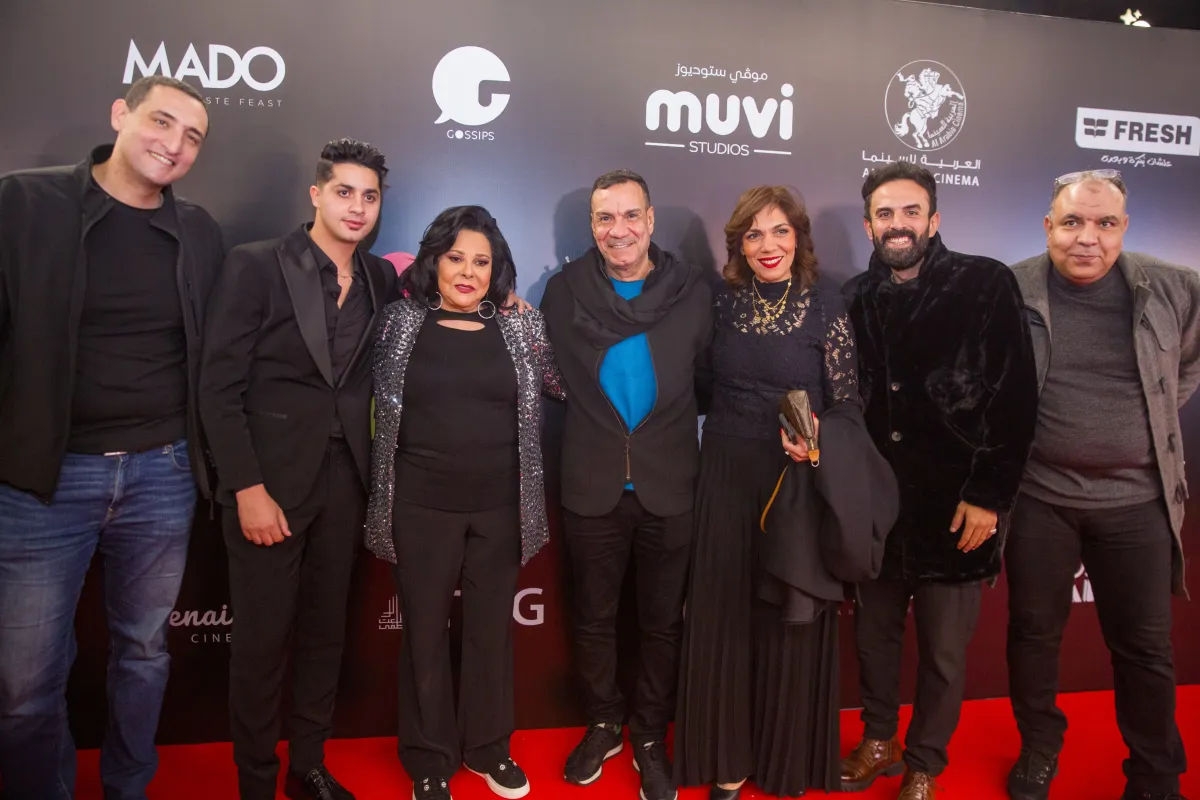 صناع وأبطال فيلم عصابة عظيمة -الصورة من المركز الاعلامي للفيلم