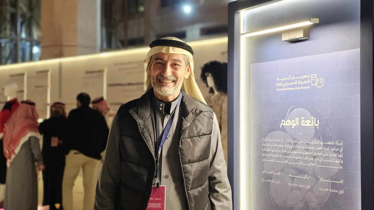 الفنان عبدالله التركي، رئيس نادي المشخصاتي جدة