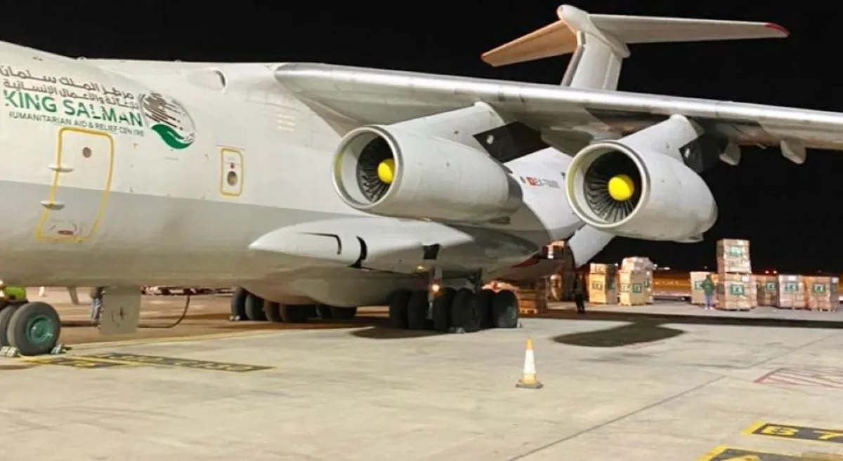 تبرعات الحملة الشعبية السعودية لإغاثة الشعب الفلسطيني في قطاع غزة تقارب الـ615 مليوناً