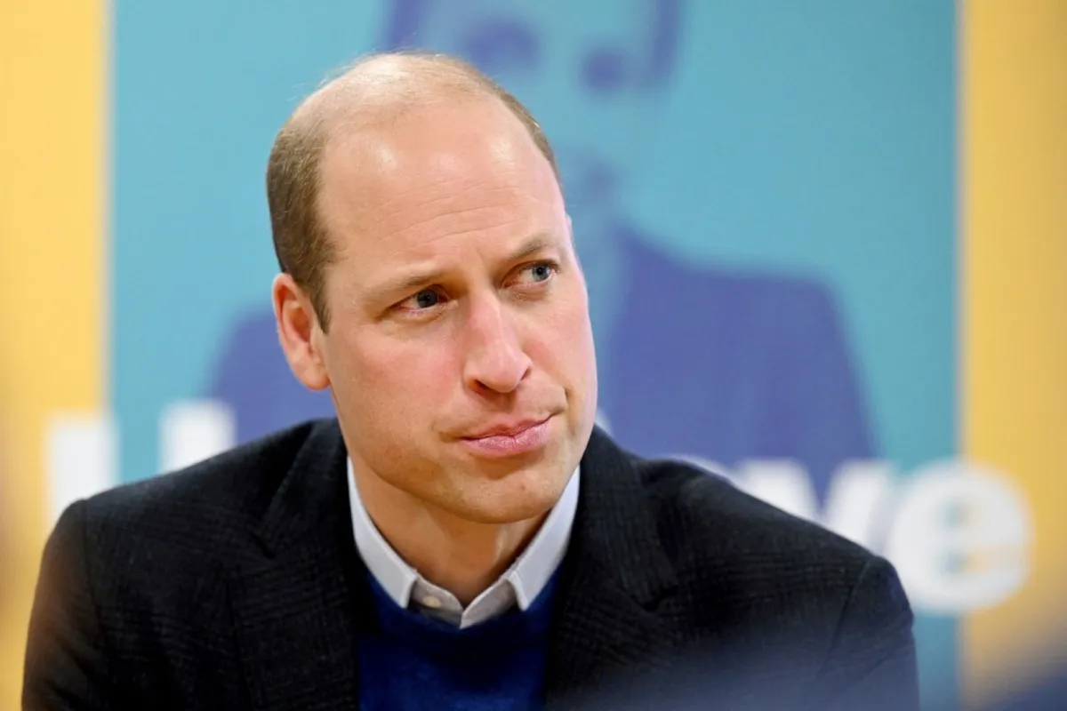 الأمير ويليام في مانشستر (Prince William in Manchester).. مصدر الصورة: Anthony Devlin / POOL / AFP