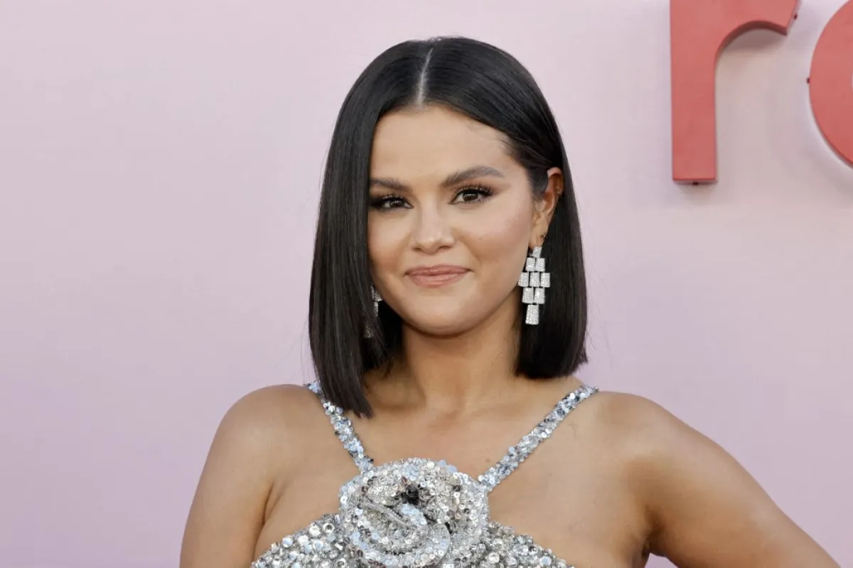 سيلينا غوميز Selena Gomez في مناسبة خاصة بالصحة النفسية (مصدر الصورة:  KEVIN WINTER / GETTY IMAGES NORTH AMERICA / Getty Images via AFP)