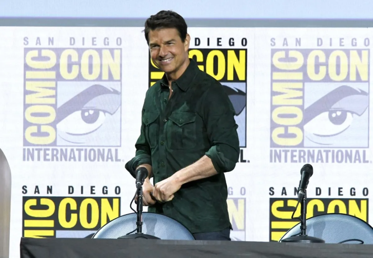 توم كروز في سان ديغو، كاليفورنيا (Tom Cruise in San Diego, California). مصدر الصورة: Kevin Winter/Getty Images/AFP