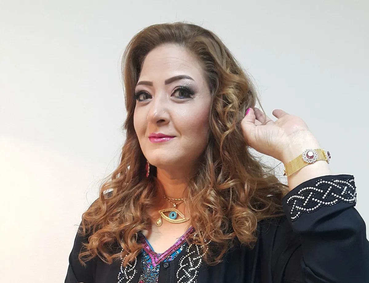 الصورة من حساب عنبر على الفيس بوك