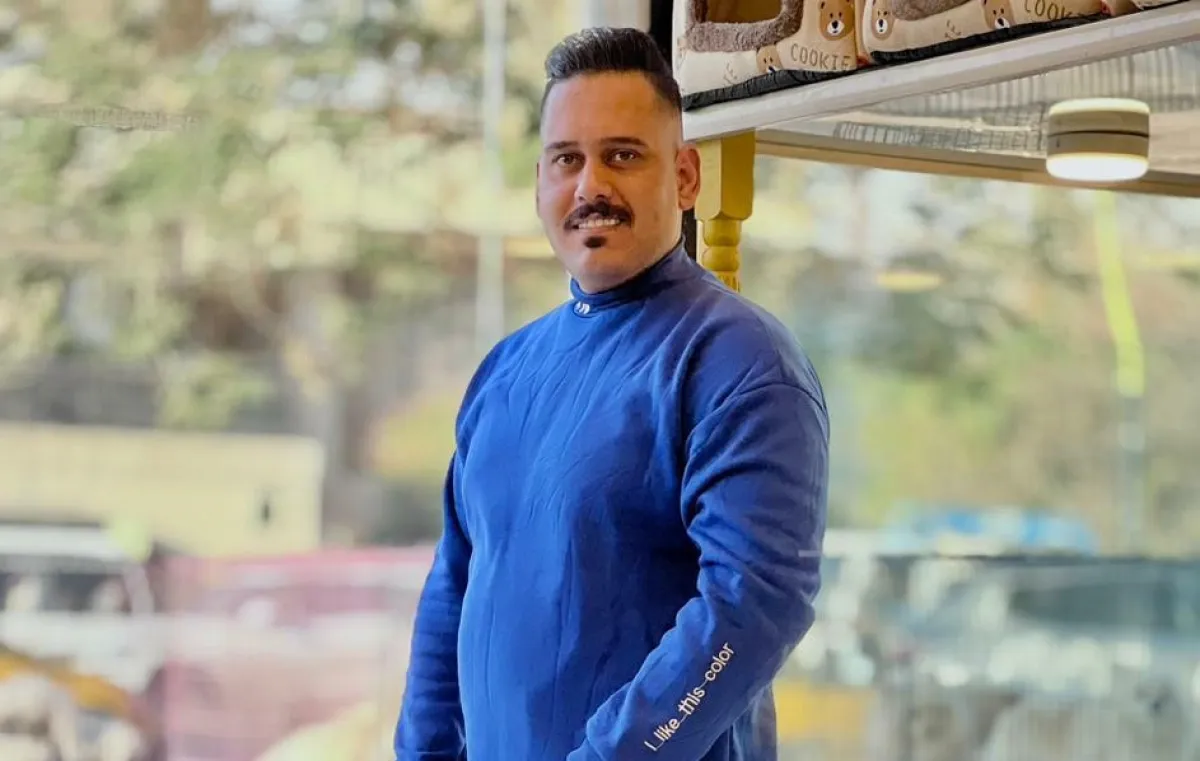 سعد مفيد- الصورة من المركز الإعلامي للفنان 