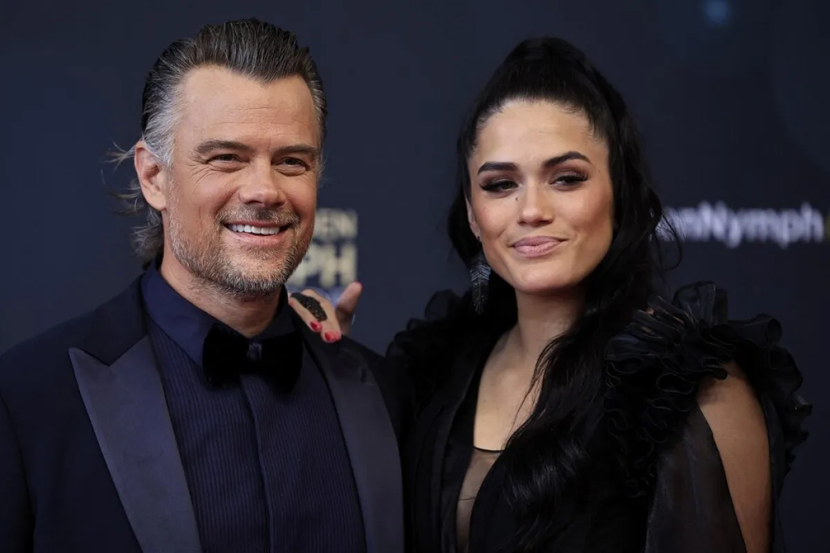 جوش دوهاميل وأودرا ماري Josh Duhamel and Audra Mari في حفل  Golden Nymph (مصدر الصورة:  Valery HACHE / AFP)
