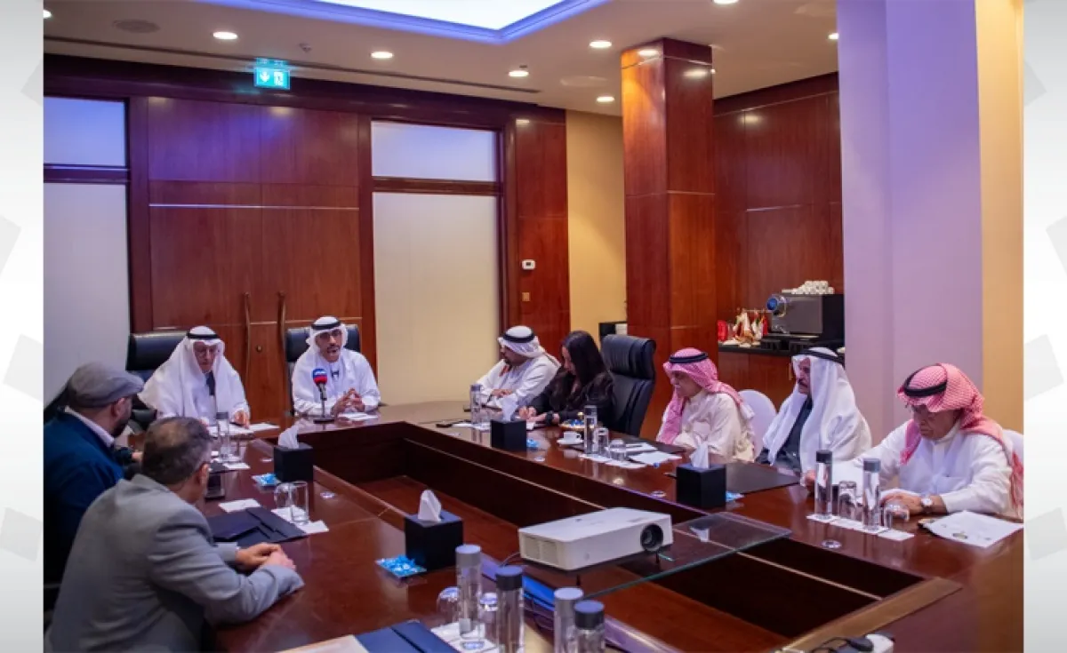 بيان صحفي بمناسبة الإعلان عن قيام (اتحاد الصحفيين الخليجيين). الصورة من وكالة الأنباء البحرينية