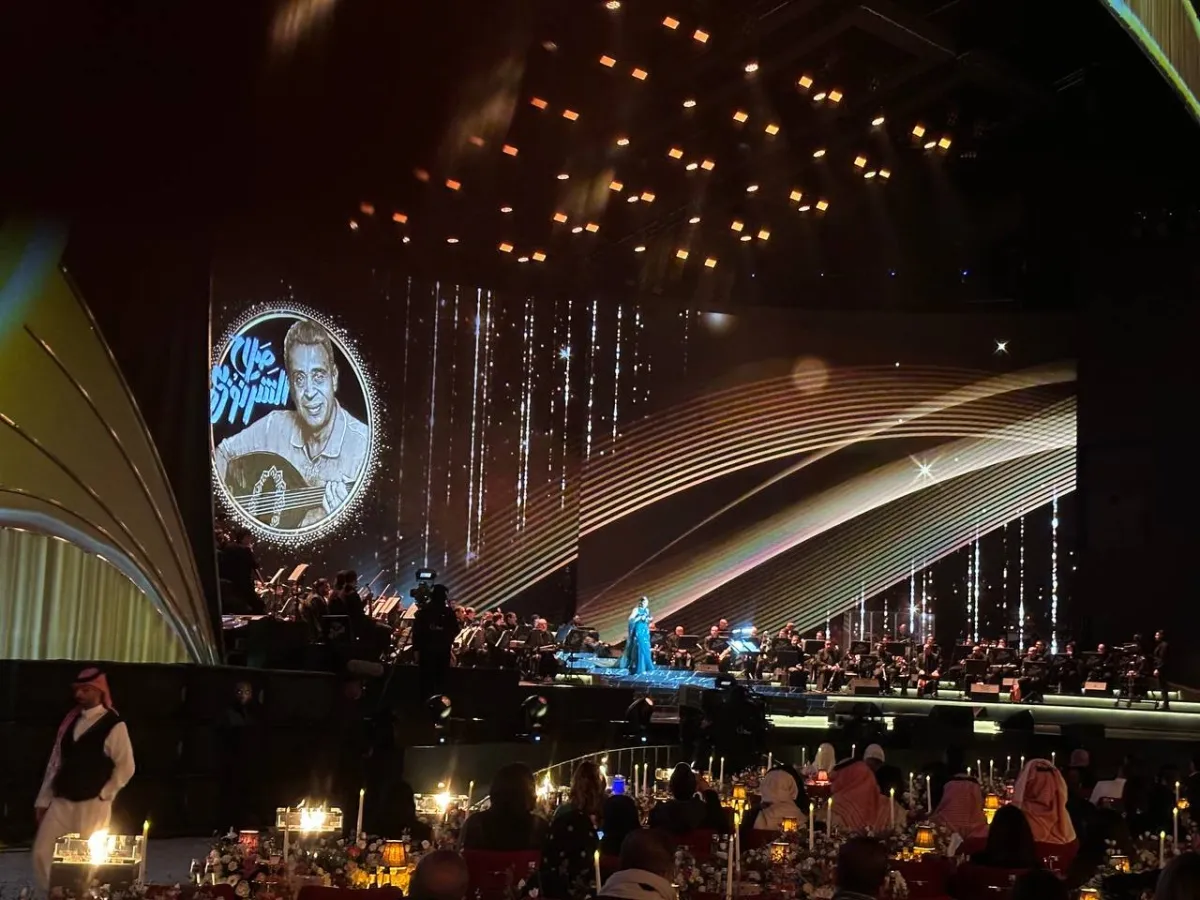 صورة من حفل "ألحان صلاح الشرنوبي" على مسرح أبو بكر سالم - تصوير- زكية البلوشي