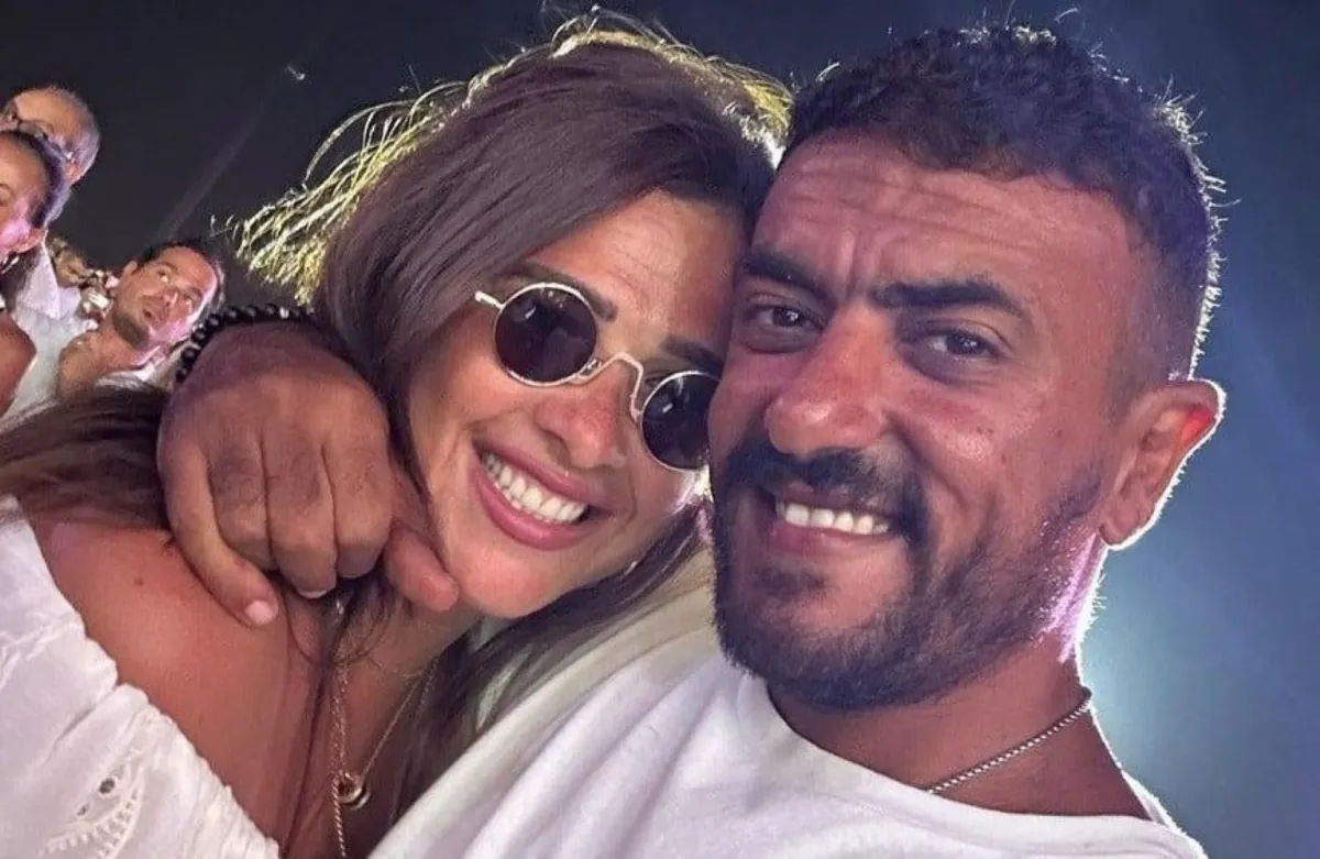 ياسمين عبد العزيز وأحمد العوضي- الصورة من حساب ياسمين عبد العزيز على إنستغرام