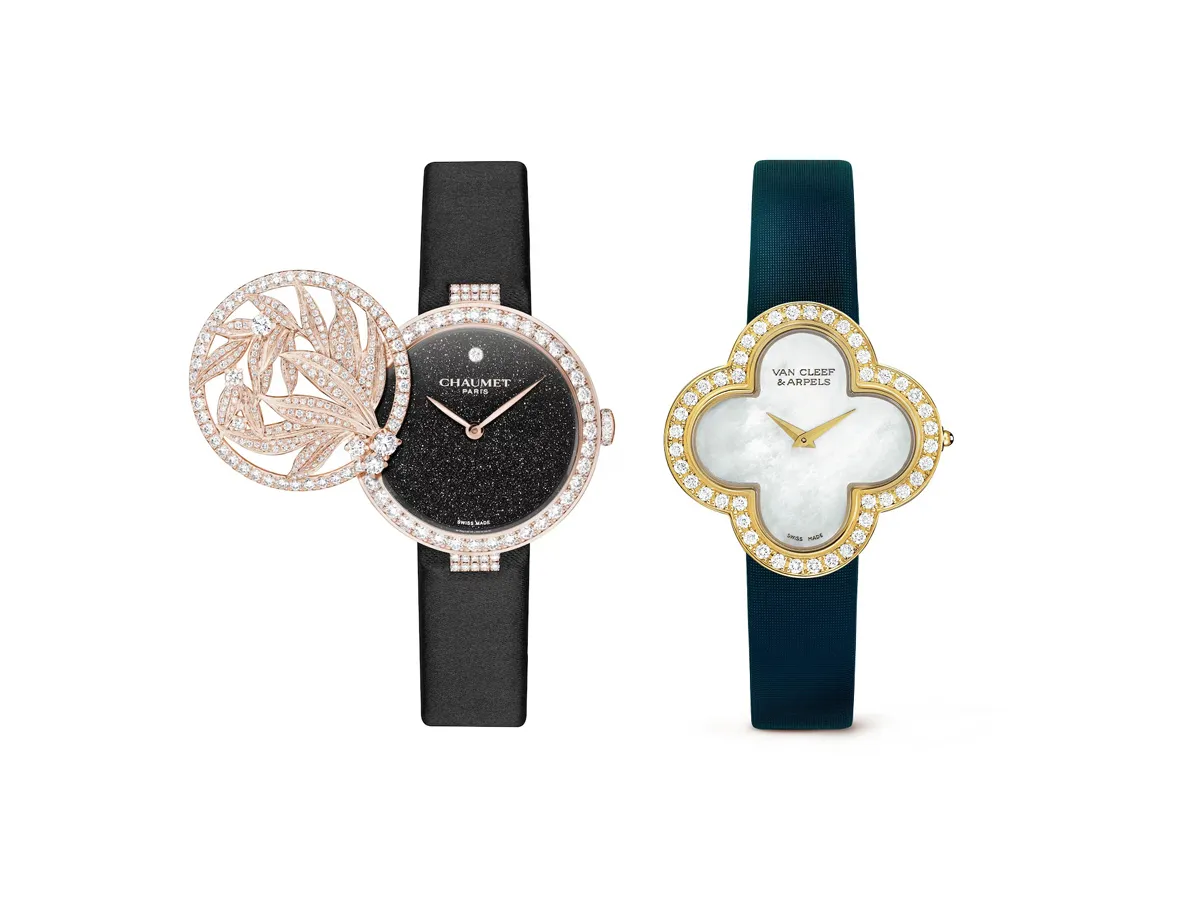 ساعات بأحزمة ساتان من أشهر الدور العالمية