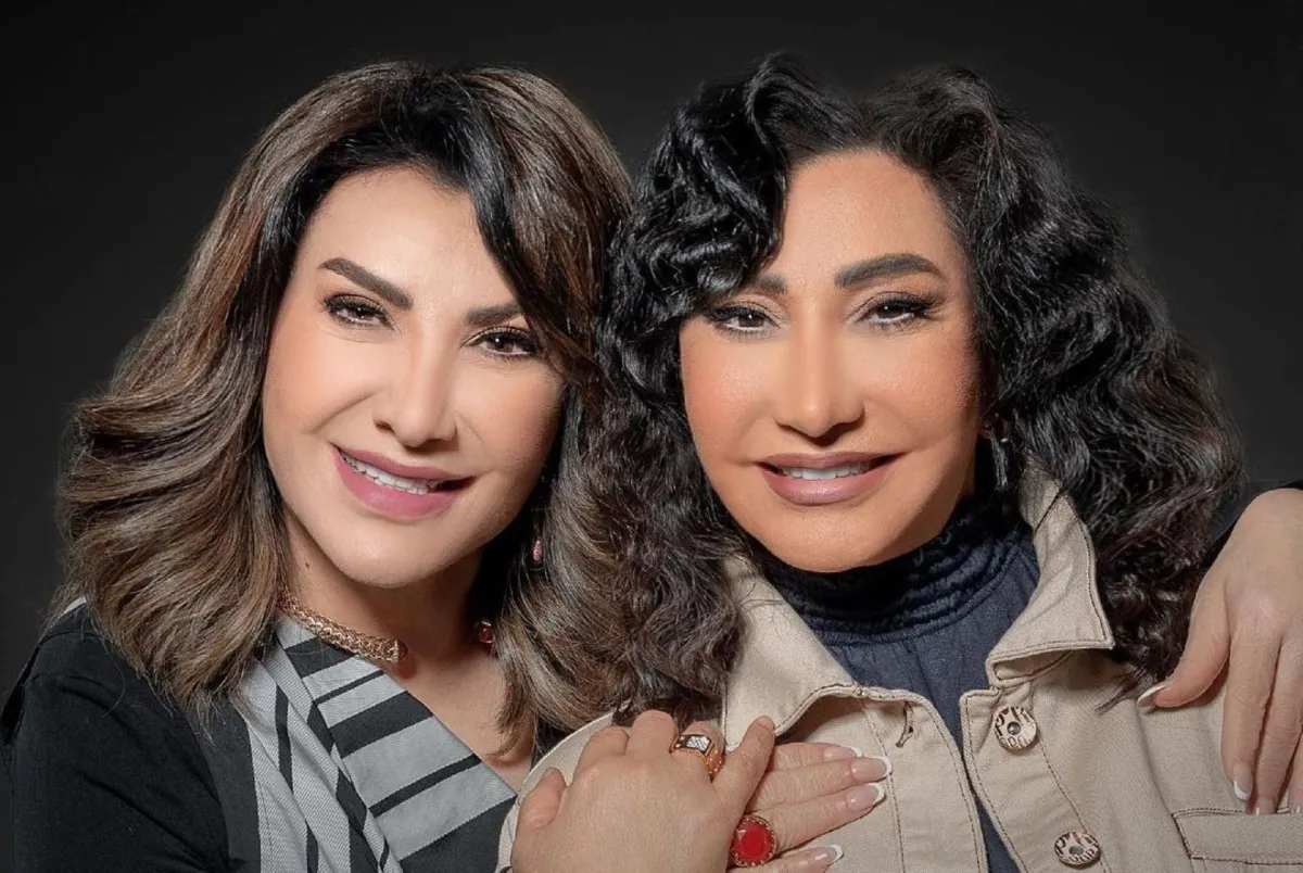 سحر حسين برفقة شقيقتها هدى حسين - الصورة من صفحة سحر حسين على انستغرام