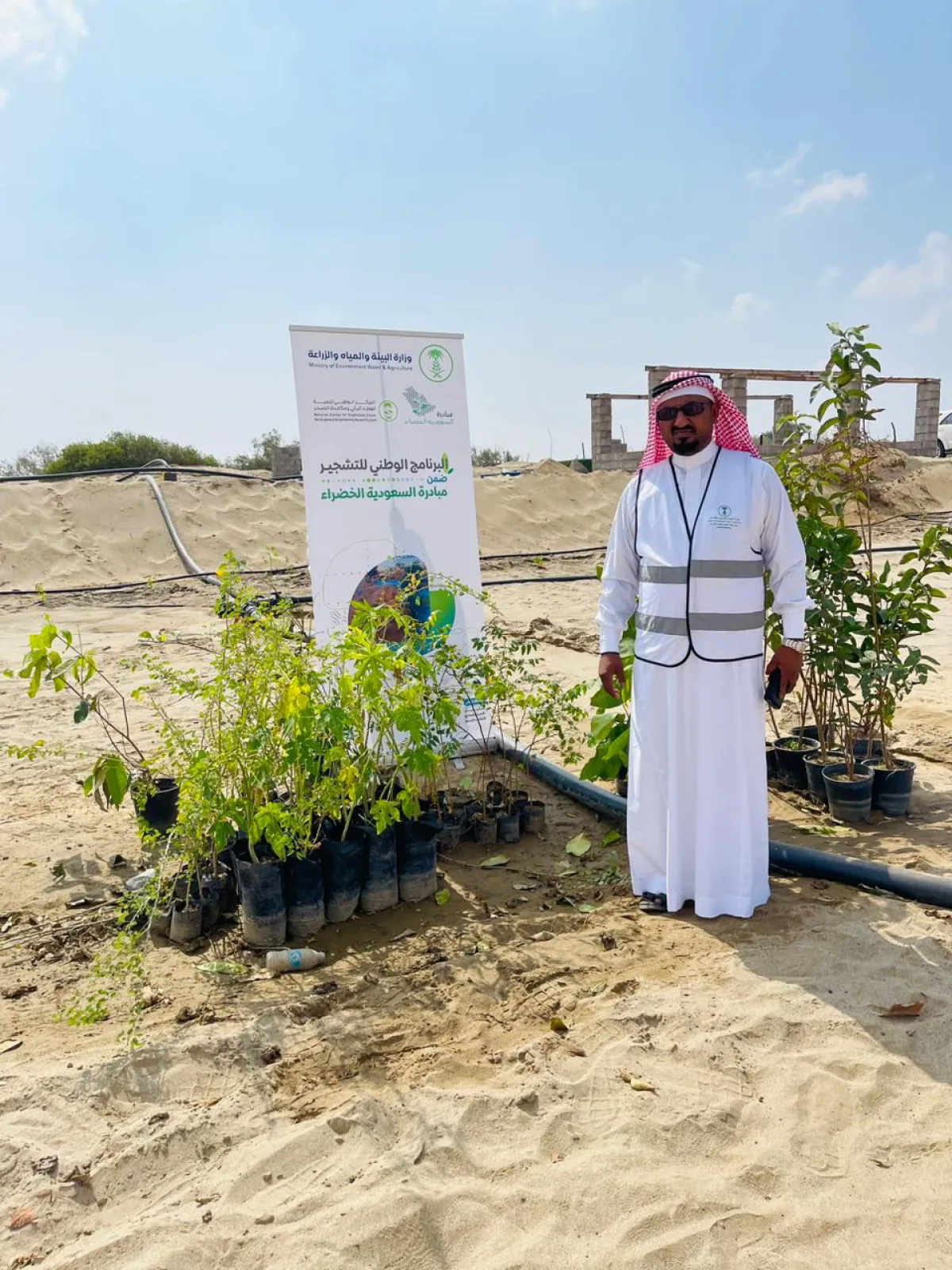 مبادرة لتشجير المزارع المهملة والاراضي الزراعية القديمة بالقنفذة