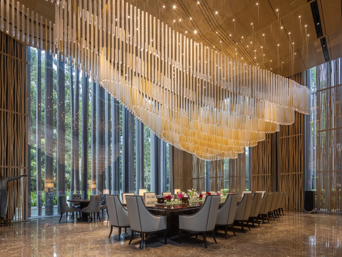 وحدة للإضاءة فخمة مناسبة لغرف الطعام