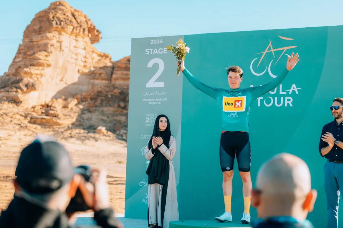 النرويجي "سورين" يتصدّر المرحلة الثانية من "طواف العلا 2024"