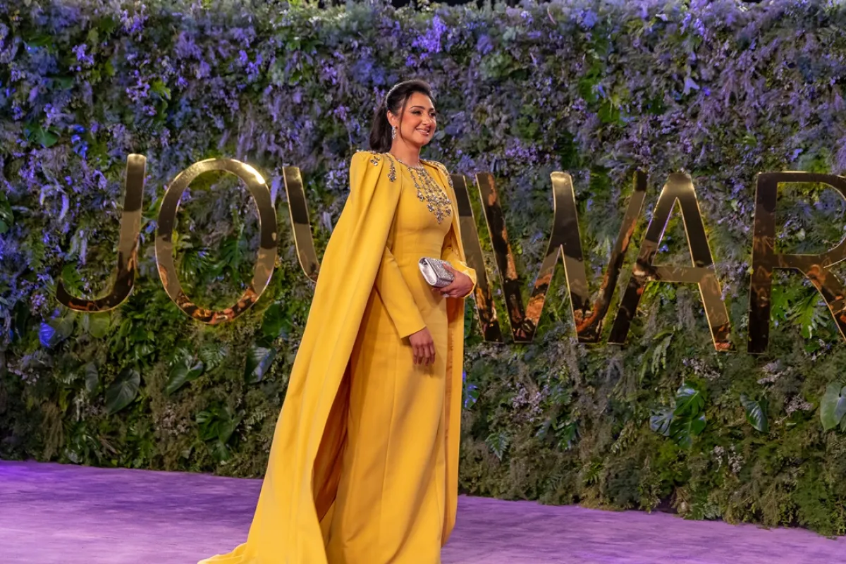 هيفاء حسين من Joy Awards 2024  -الصورة من المكتب الإعلامي لـMBC