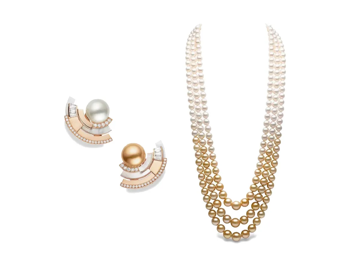 لصاحبة الذوق الفخم.. تزيني بمجوهرات من اللؤلؤ الذهبي لإطلالة تأسر القلوب