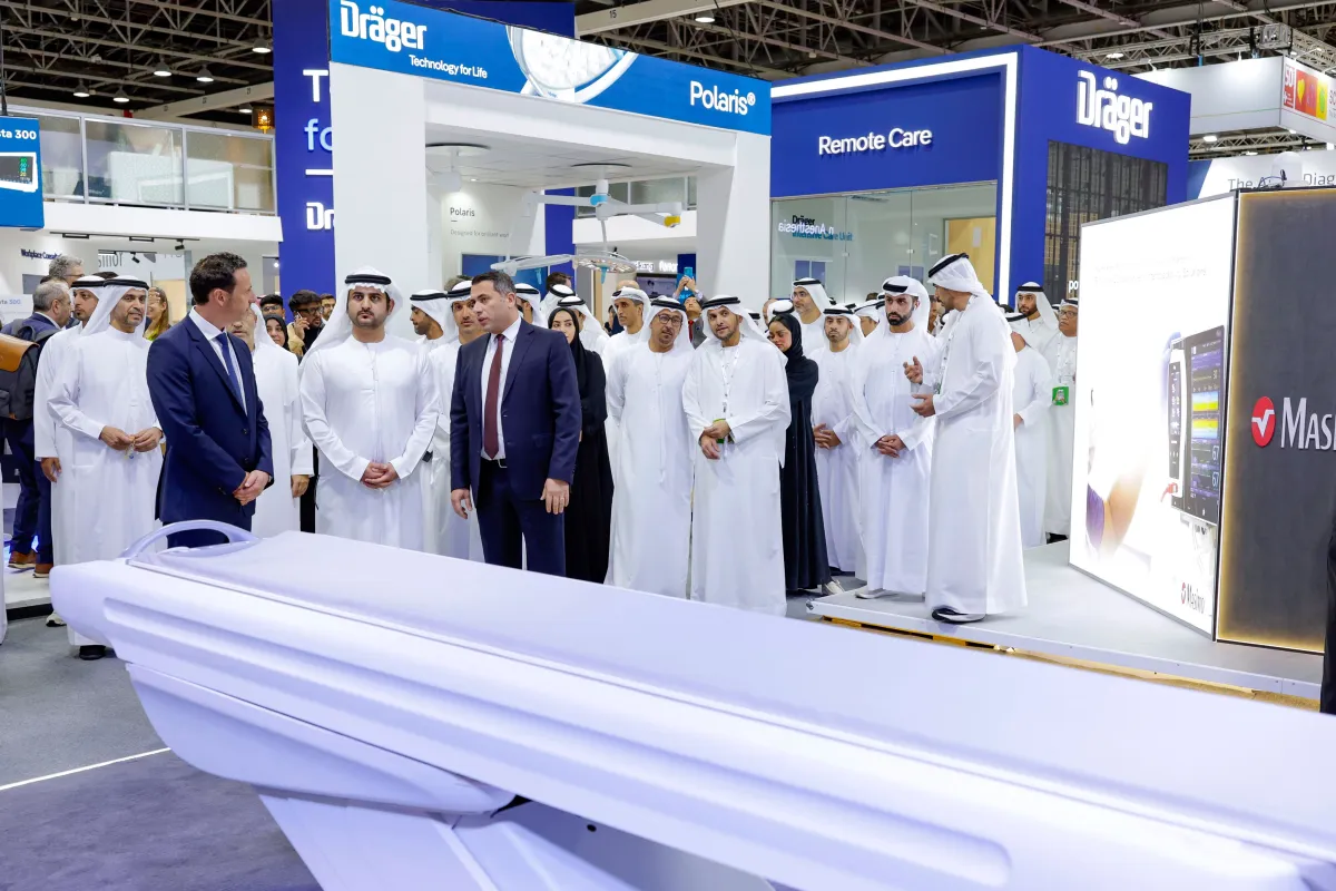 افتتاح النسخة الـ49 من معرض الصحة العربي 2024 - الصورة من dubai media office