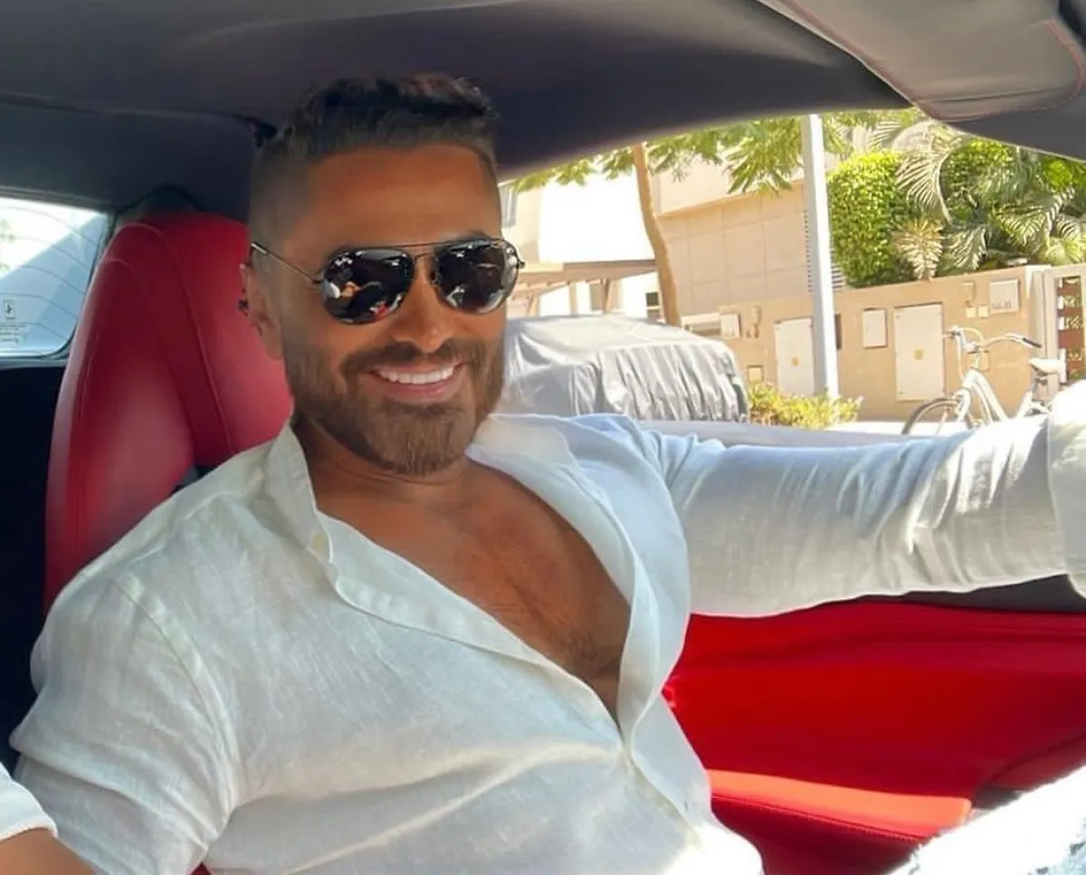 تامر حسني- الصورة من حسابه على إنستغرام