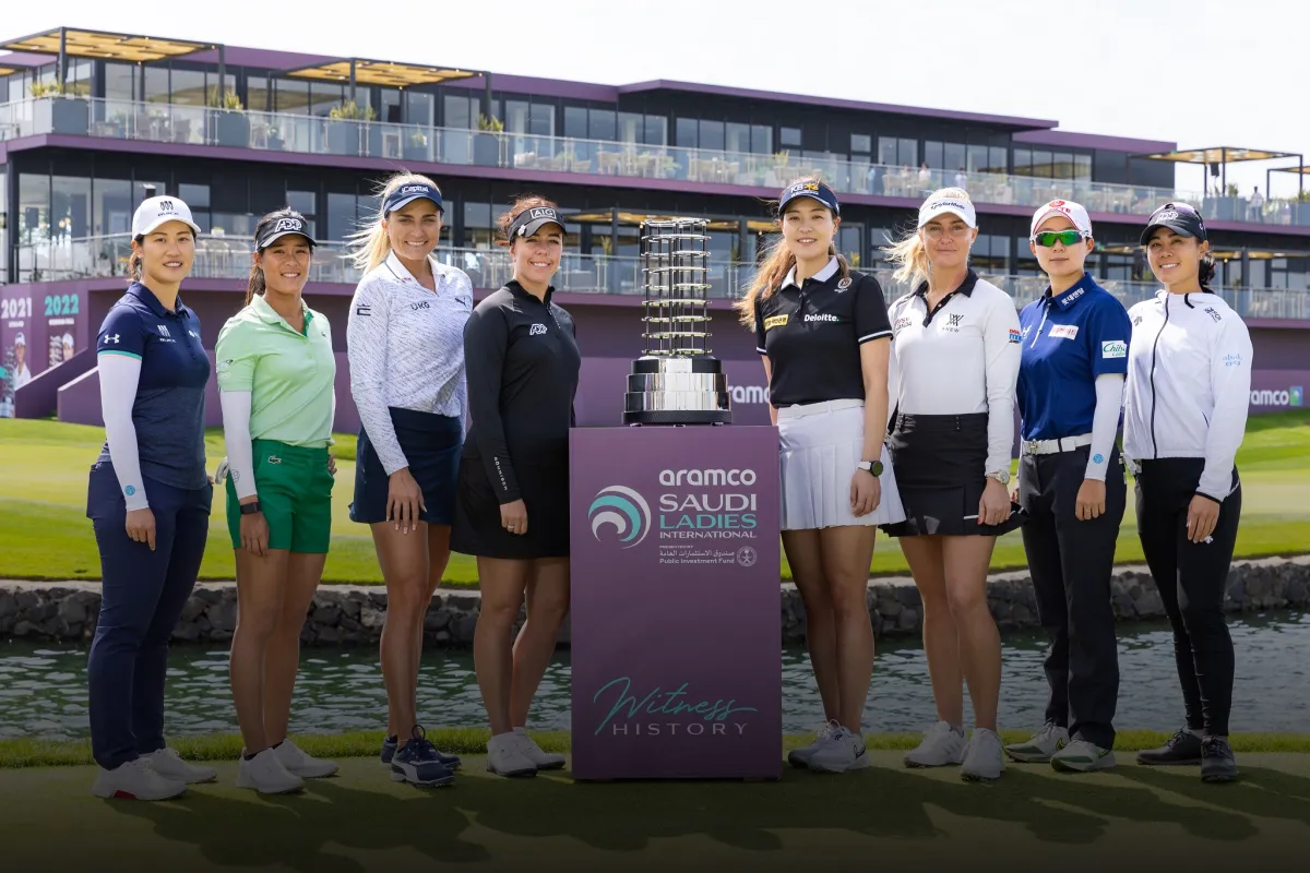 بطولة أرامكو السعودية النسائية الدولية للجولف - الصورة من موقع جولف السعودية على الإنترنت