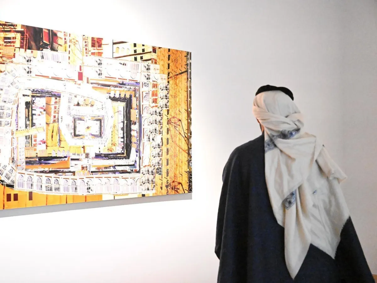 "رمي عيني" بالعلا يحيي تاريخ الفن المعاصر في السعودية - الصورة من واس