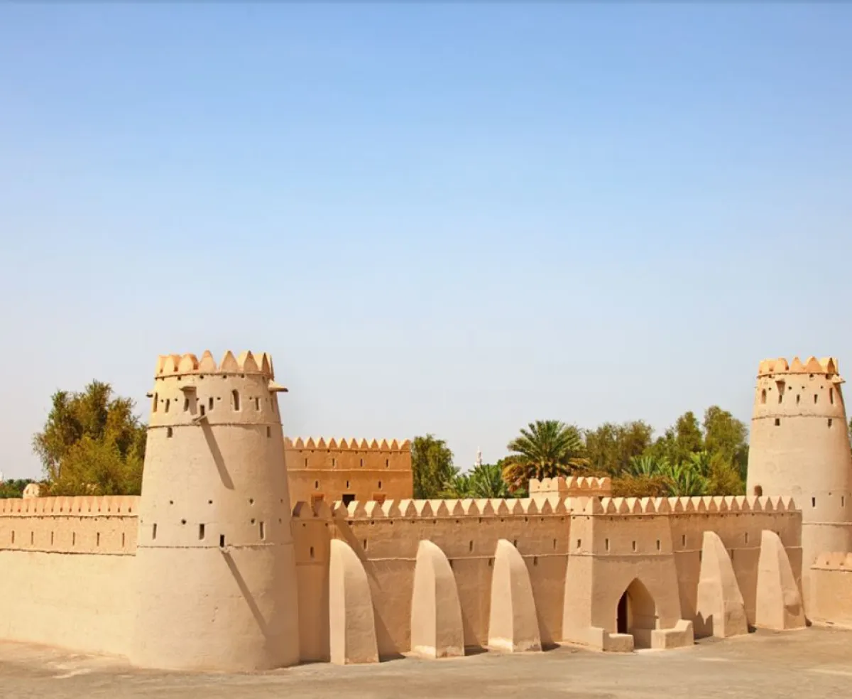تأهيل قلعة الجاهلي بتنسيق من دائرة الثقافة والسياحة بأبوظبي - الصورة من مكتب أبوظبي الإعلامي