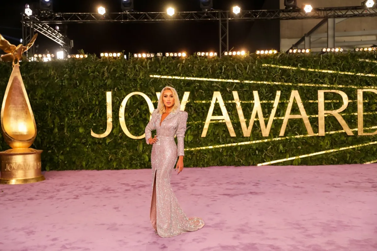 مايا دياب من حفل جوي أواردز 2023- الصورة من المركز الإعلامي لموسم الرياض