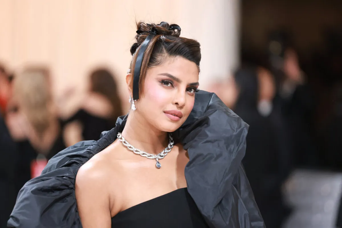 بريانكا تشوبرا Priyanka Chopra في حفل Met Gala (مصدر الصورة: Theo Wargo / GETTY IMAGES NORTH AMERICA / Getty Images via AFP)