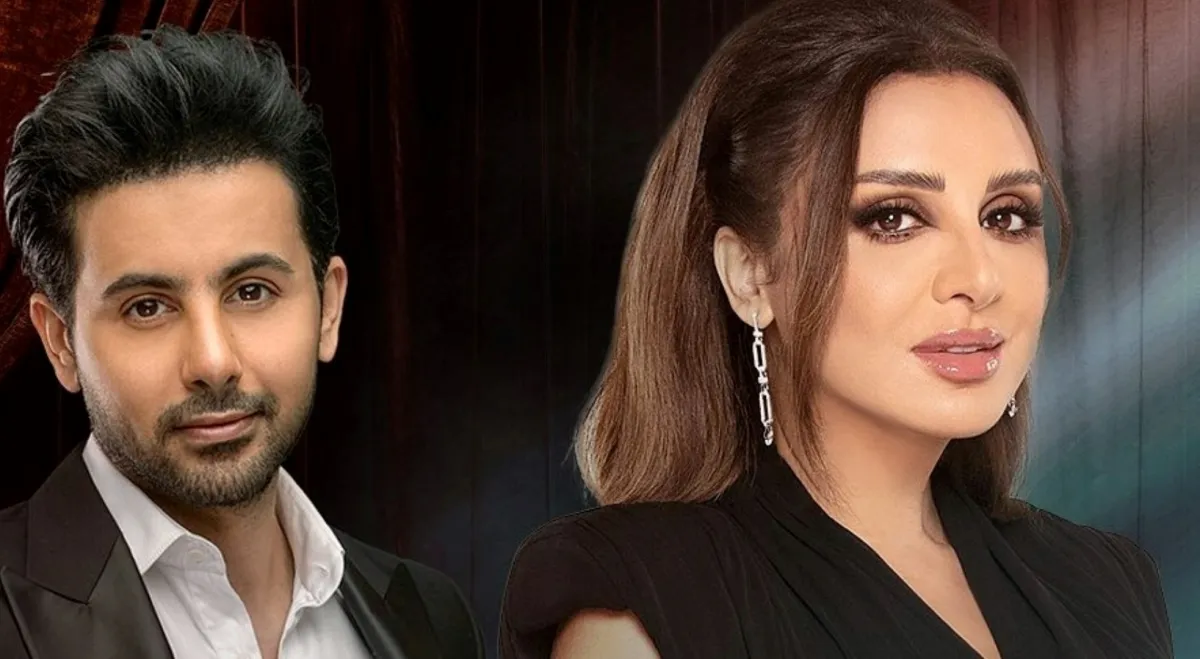 أنغام وفؤاد عبد الواحد -الصورة من حساب روتانا لايف على الانستغرام