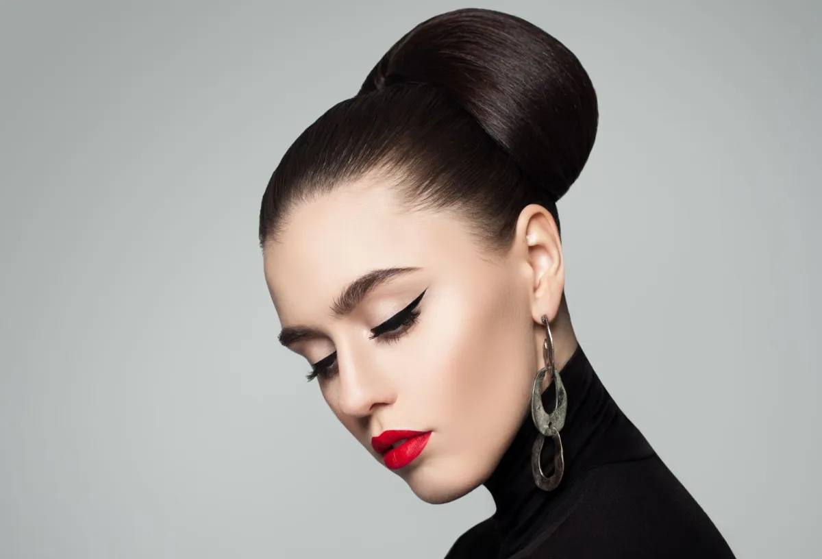 تسريحات شعر كعكة الباليه 