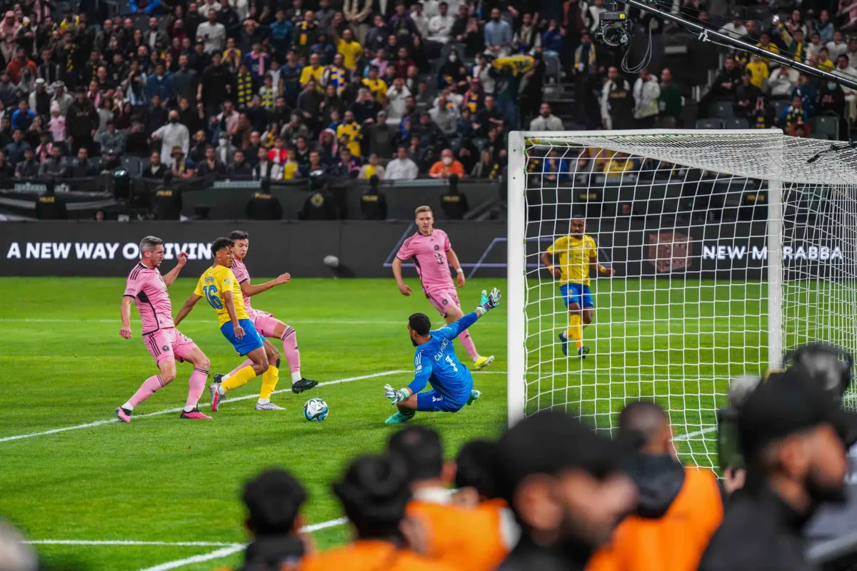 نتيجة تاريخية.. النصر السعودي يفوز بسداسية نظيفة على فريق "ميسي" إنتر ميامي